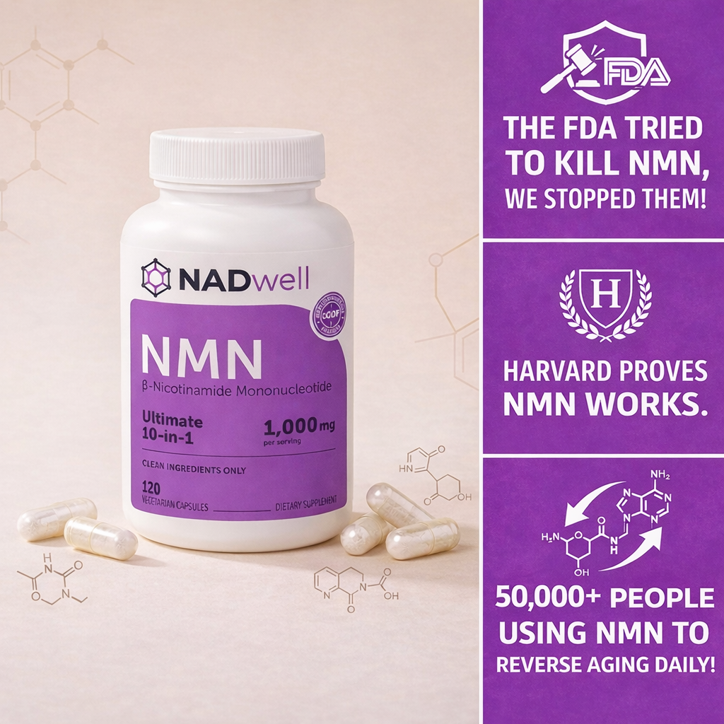 NMN Complex 1,000mg Per Serving, Veggie Capsules