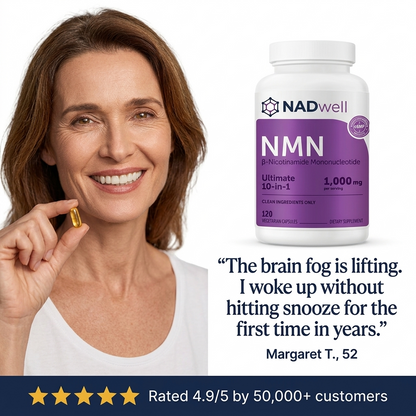 NMN Complex 1,000mg Per Serving, Veggie Capsules